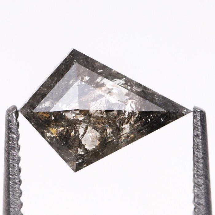 Kite Cut Loose Natural Salt and Pepper Earth Mined Diamond