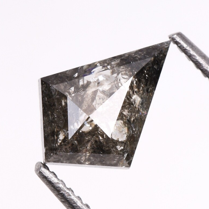 Kite Cut Loose Natural Salt and Pepper Earth Mined Diamond