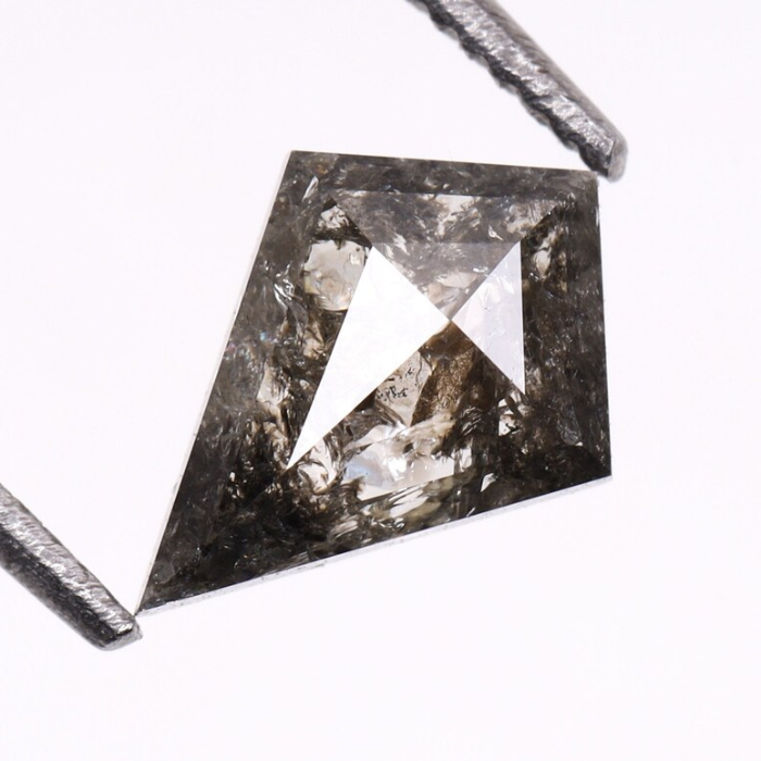 Kite Cut Loose Natural Salt and Pepper Earth Mined Diamond