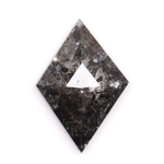 Kite Cut Loose Salt and Pepper Diamond