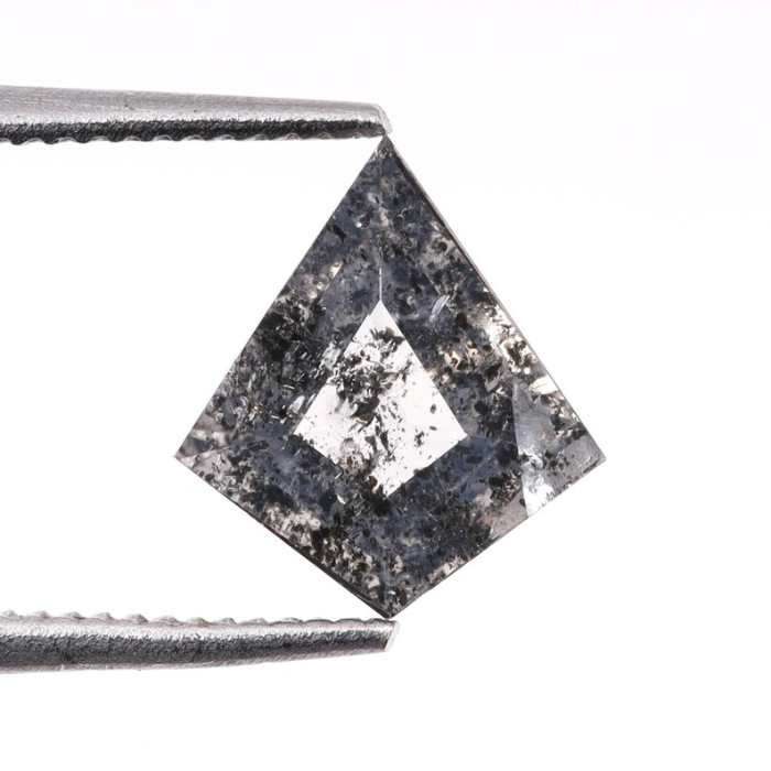 Kite Cut Loose Salt and Pepper Earth Mined Diamond