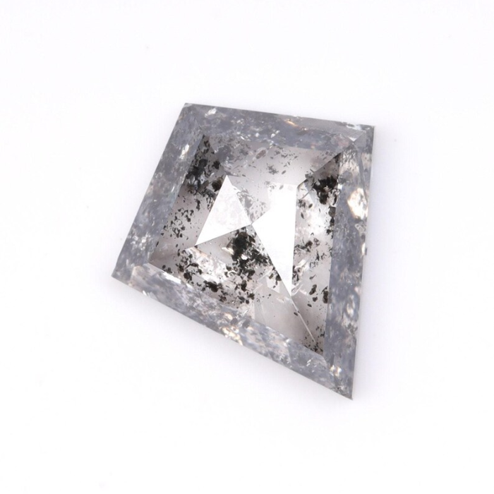Kite Cut Loose Salt and Pepper Earth Mined Diamond