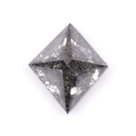 Kite Cut Loose Salt and Pepper Rose Cut Natural Diamond