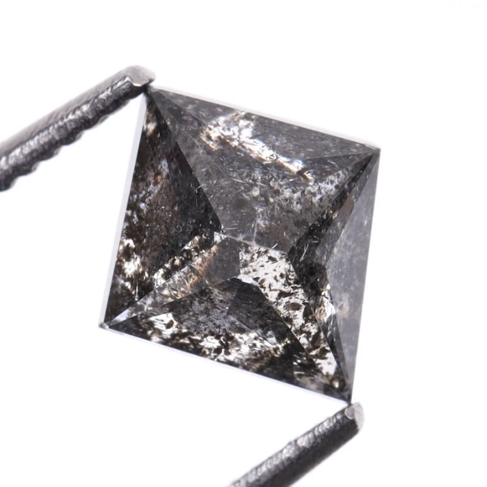 Kite Cut Loose Salt and Pepper Rose Cut Natural Diamond