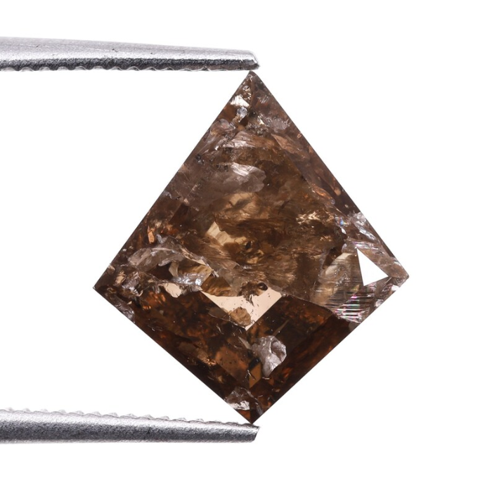 Kite Cut Natural Loose Brown Full Cut Diamond