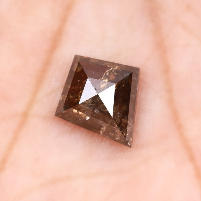 Kite Cut Natural Loose Brown Full Cut Diamond
