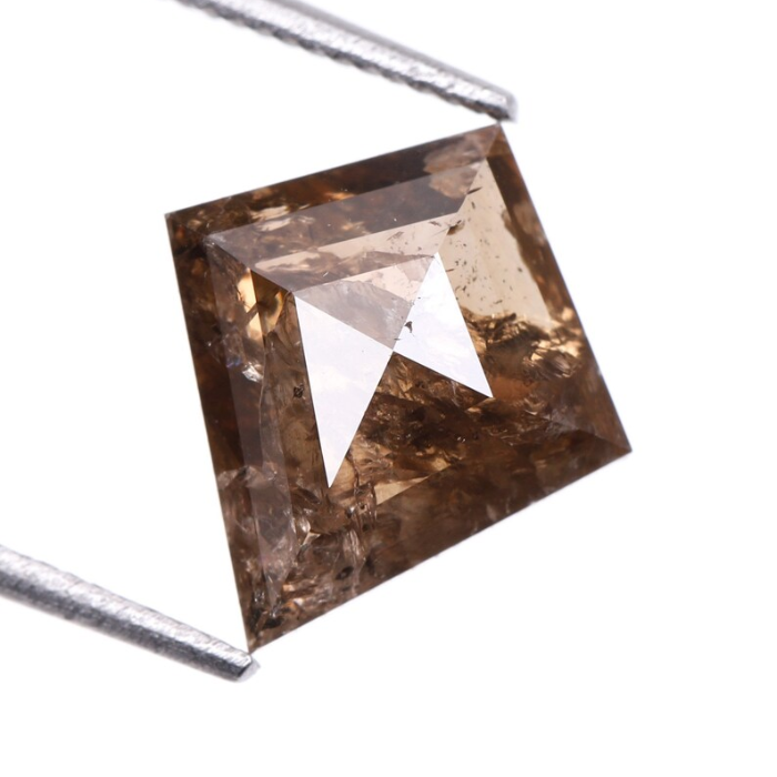 Kite Cut Natural Loose Brown Full Cut Diamond