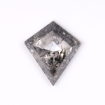 Kite Cut Natural Loose Full Cut Salt and Pepper Diamond