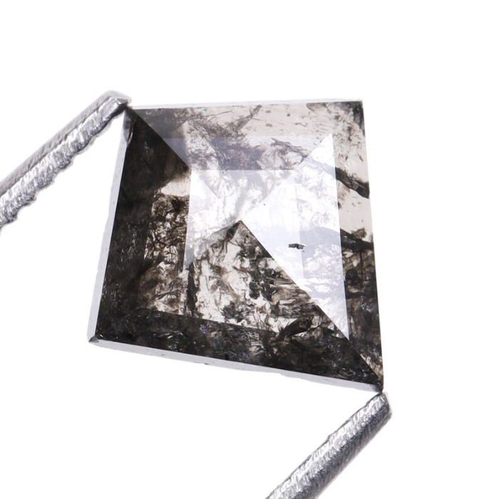Kite Cut Natural Loose Salt and Pepper Earth Mined Diamond