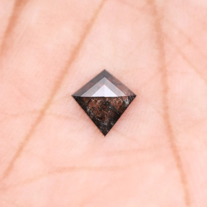 Kite Cut Natural Loose Salt and Pepper Earth Mined Diamond
