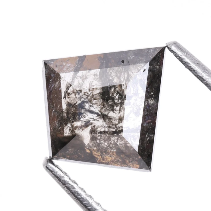 Kite Cut Natural Loose Salt and Pepper Earth Mined Diamond