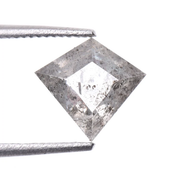 Kite Cut Natural Rose Cut Salt And Pepper Diamond