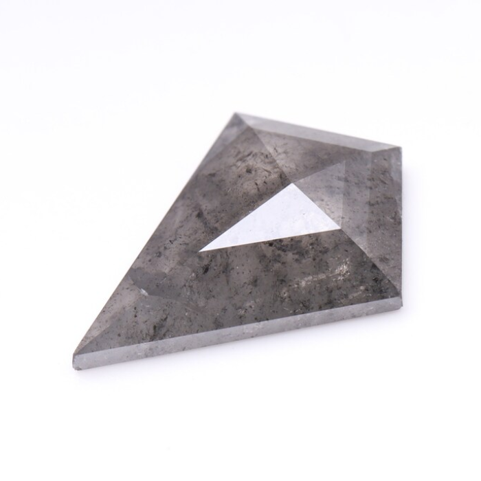 Kite Cut Natural Salt And Pepper Diamond