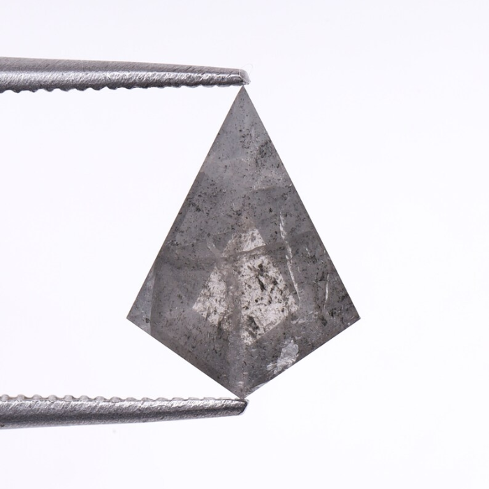 Kite Cut Natural Salt And Pepper Diamond