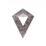 Kite Cut Natural Salt And Pepper Diamond