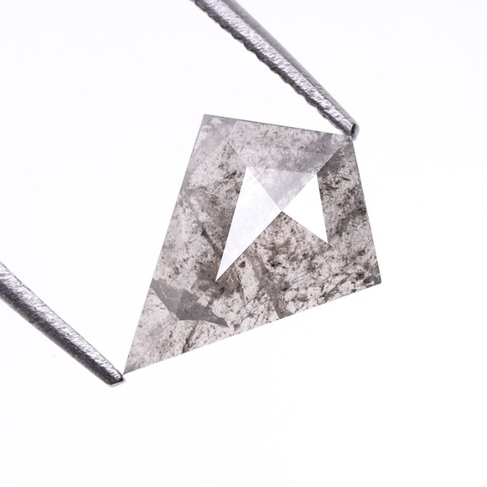 Kite Cut Natural Salt And Pepper Diamond