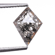 Kite Cut Natural Salt and Pepper Earth Mined Diamond