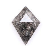 Natural Kite Cut Salt and Pepper Earth Mined Diamond