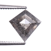 Kite Cut Natural Salt and Pepper Full Cut Loose Diamond