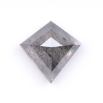 Kite Cut Natural Salt and Pepper Full Cut Loose Diamond