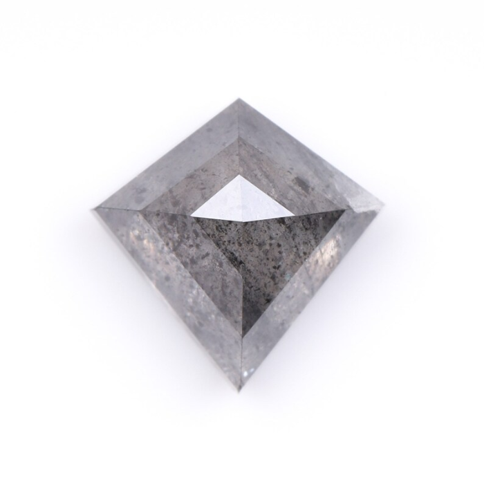 Kite Cut Natural Salt and Pepper Full Cut Loose Diamond