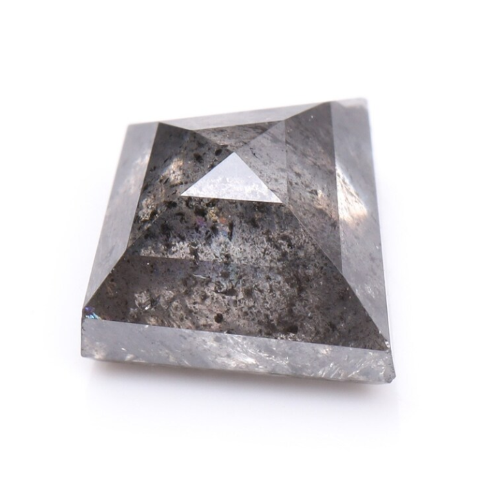 Kite Cut Natural Salt and Pepper Full Cut Loose Diamond