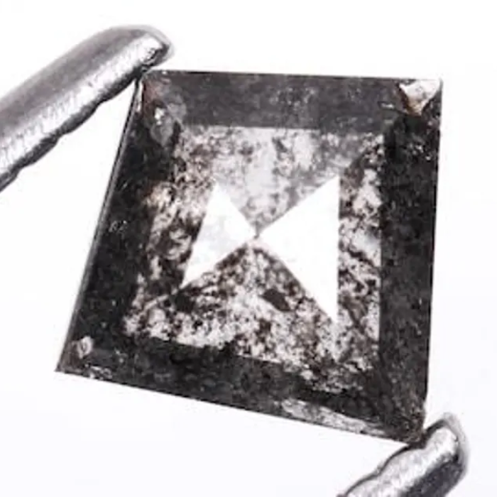Kite Cut Salt And Pepper Diamond