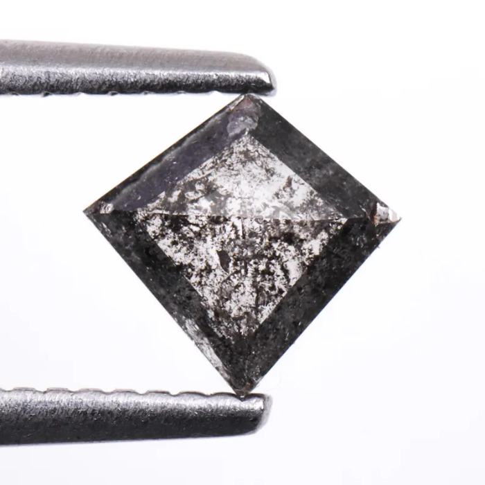 Kite Cut Salt And Pepper Diamond