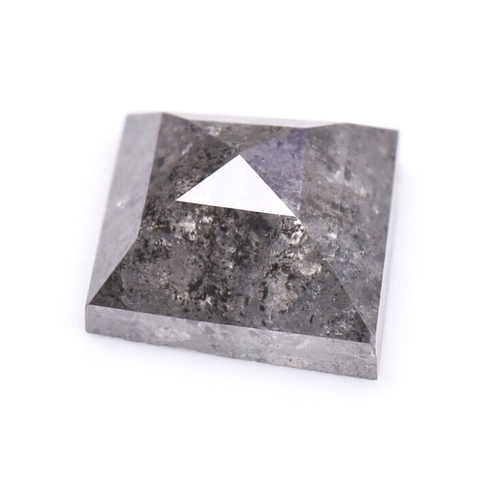 Kite Cut Salt And Pepper Earth Mined Natural Diamond