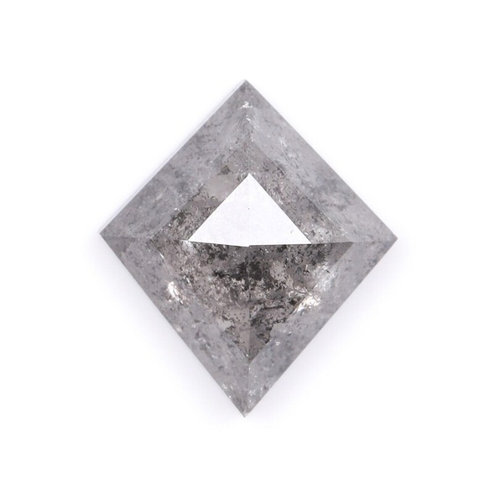 Kite Cut Salt And Pepper Earth Mined Natural Diamond