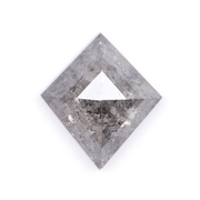 Kite Cut Salt And Pepper Earth Mined Natural Diamond