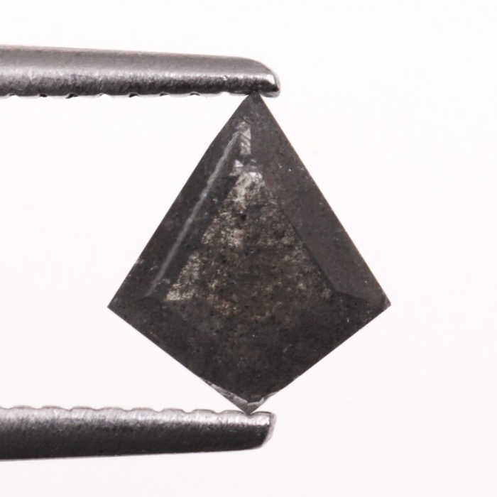 Kite Cut Salt And Pepper Natural Earth Mined Diamond