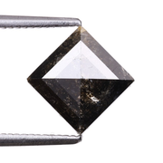 Kite Cut Salt And Pepper Natural Earth Mined Diamond