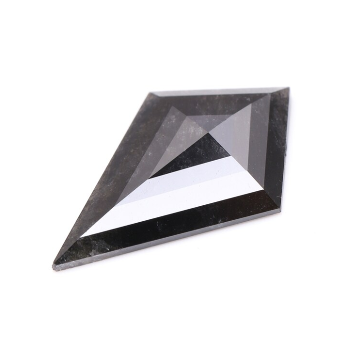 Kite Cut Salt And Pepper Natural Loose Full Cut Diamond