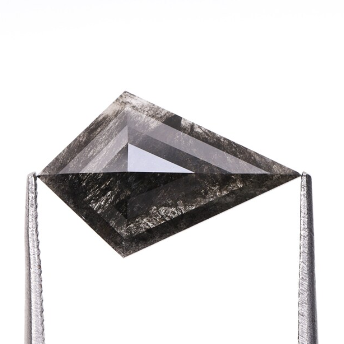 Kite Cut Salt And Pepper Natural Loose Full Cut Diamond