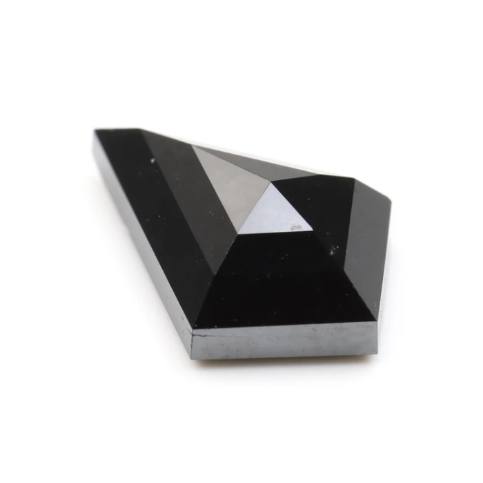Kite Cut Salt and Pepper Full Cut Natural Loose Diamond