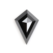 Kite Cut Salt and Pepper Full Cut Natural Loose Diamond