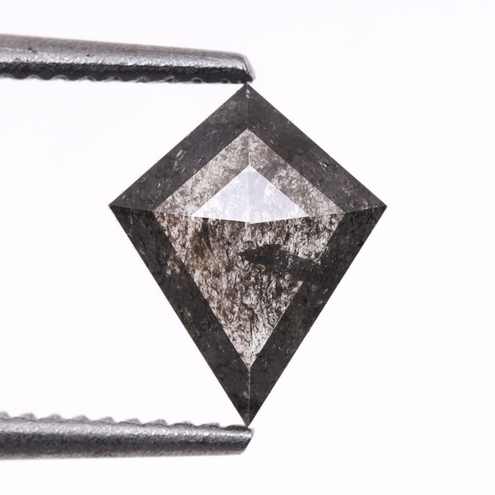 Kite Cut Salt and Pepper Natural Loose Diamond