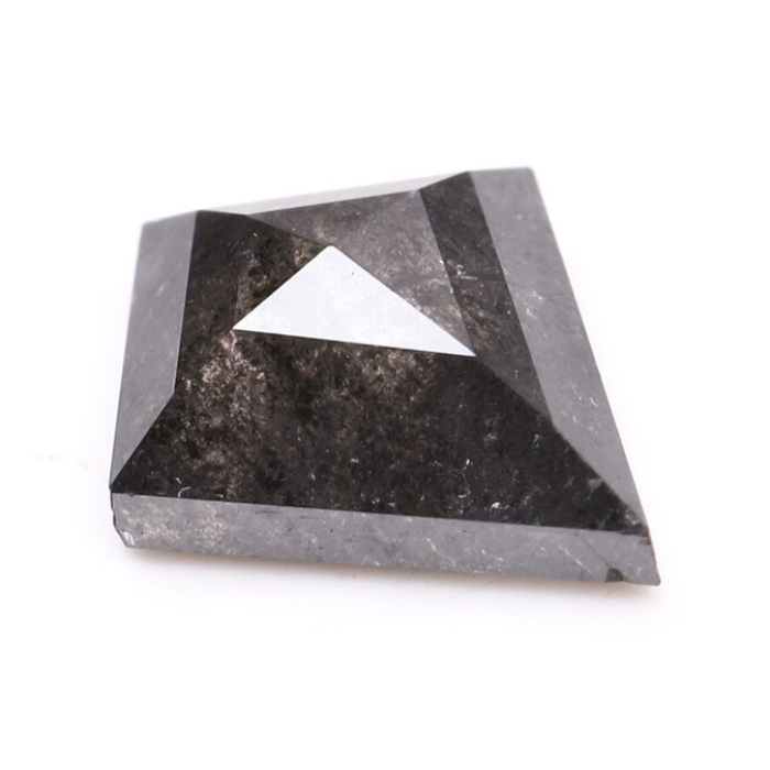 Kite Cut Salt and Pepper Natural Loose Diamond