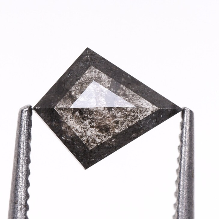 Kite Cut Salt and Pepper Natural Loose Diamond