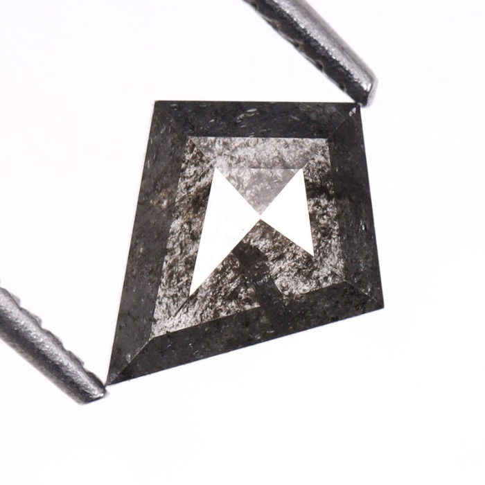 Kite Cut Salt and Pepper Natural Loose Diamond
