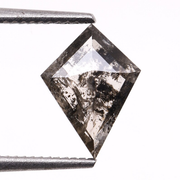 Kite Cut Salt and Pepper Natural Loose Earth Mined Diamond