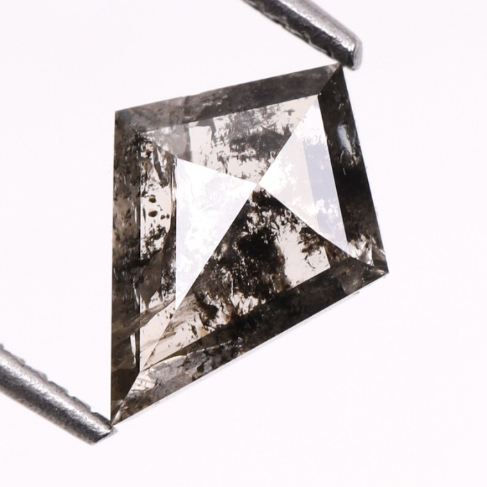 Kite Cut Salt and Pepper Natural Loose Earth Mined Diamond