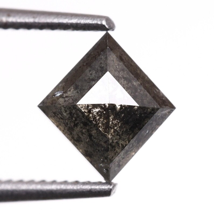 Kite Full Cut Natural Loose Salt and Pepper Diamond