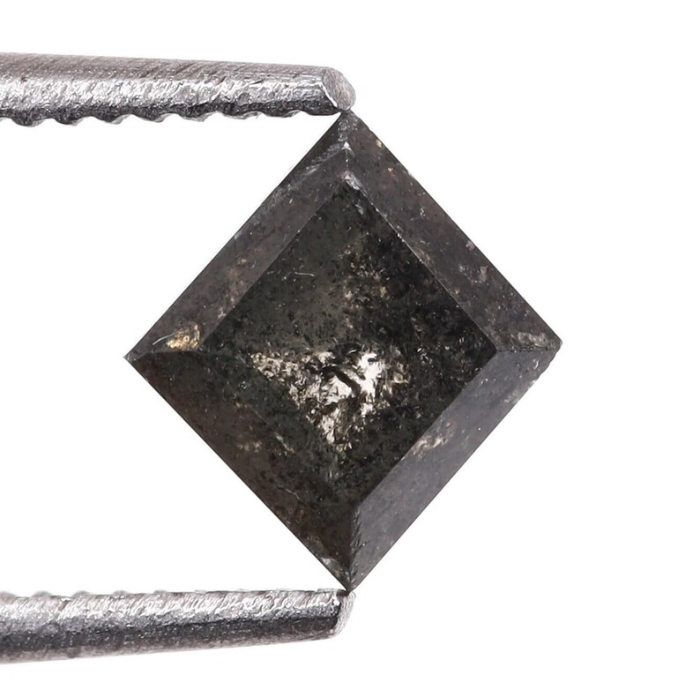Kite Full Cut Natural Loose Salt and Pepper Diamond