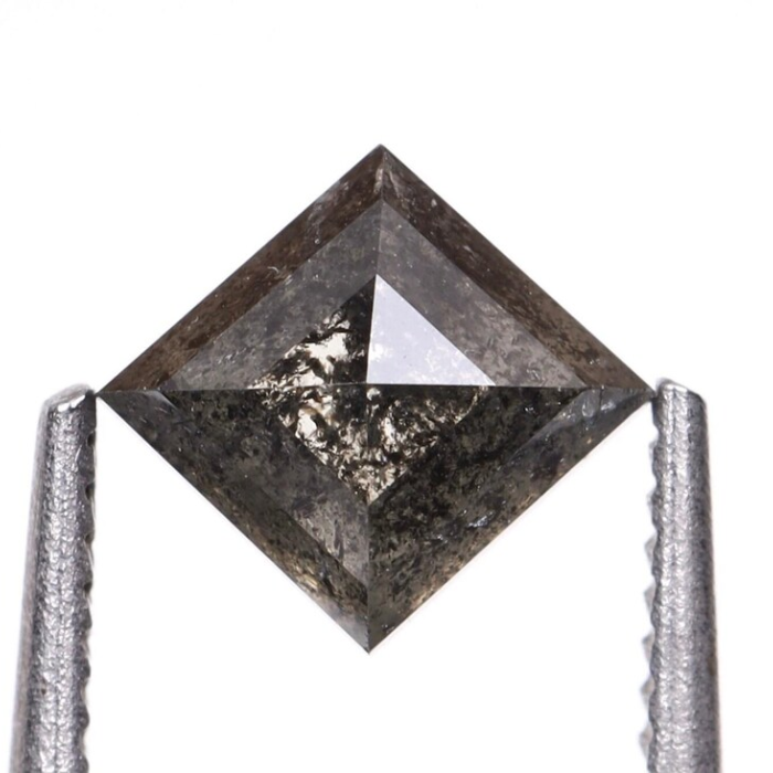 Kite Full Cut Natural Loose Salt and Pepper Diamond