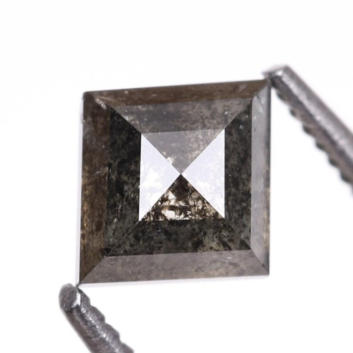 Kite Full Cut Natural Loose Salt and Pepper Diamond