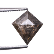 Kite Rose Cut Natural Salt and Pepper Diamond