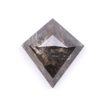Kite Rose Cut Natural Salt and Pepper Diamond
