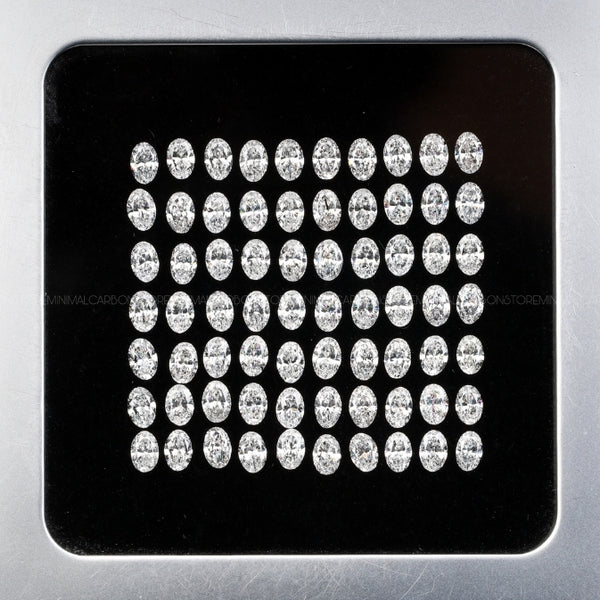 1 CT Lab Grown Oval Cut Diamond